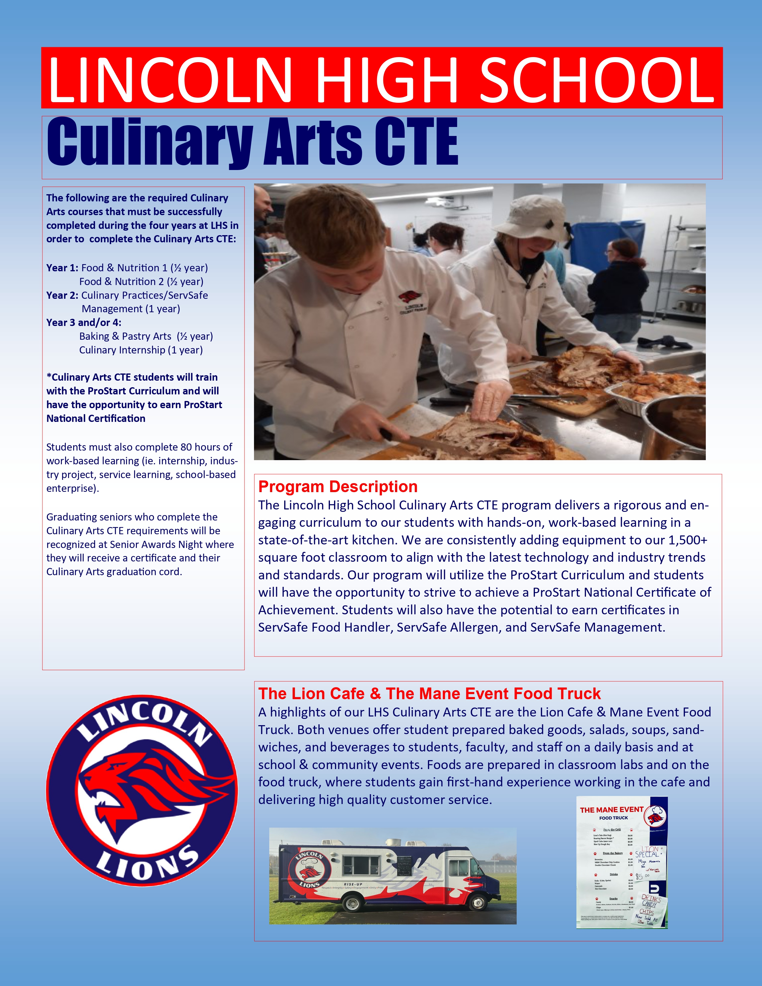 Culinary Arts CTE